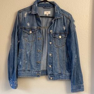 BP Distressed Jean Jacket